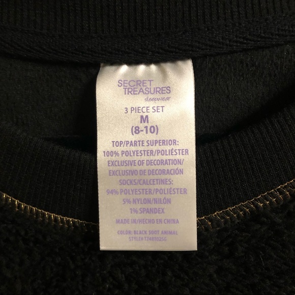 Secret Treasures || Fuzzy Sleep Top - Picture 4 of 4